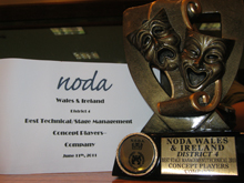 NODA Award for Concept Player's production of Company