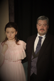 Sarah Chew and Paul Buckle as Anne and Frederik Egerman in A Little Night Music