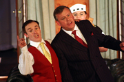 Richard and Tim as Bill and Sir John