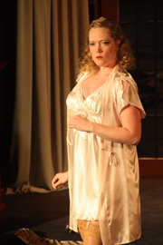 Ellie as the imperious but stupid Jacqueline