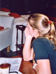 Claire directing
