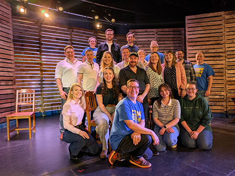 Cast and Crew of Concept Players' production of Come From Away